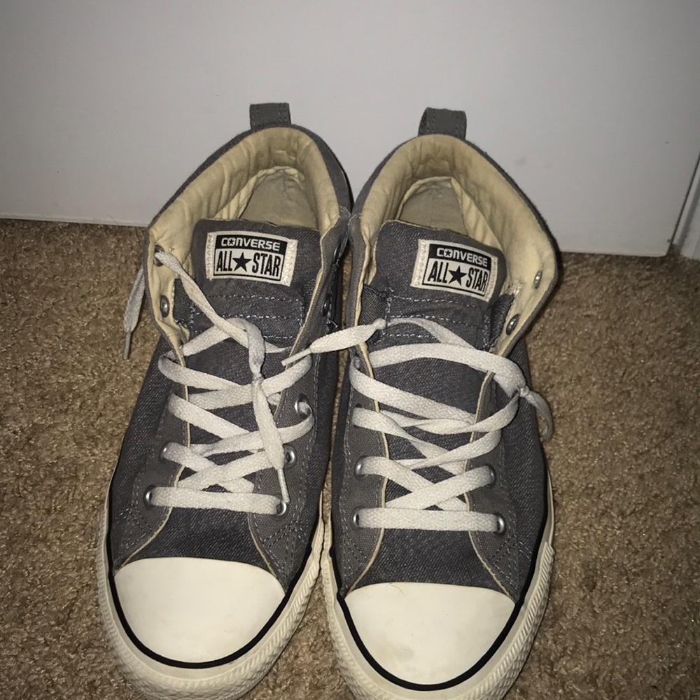 Ankle high converse